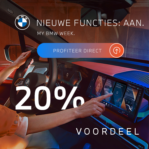 Maar liefst 20% voordeel op uw BMW ConnectedDrive Upgrades. 