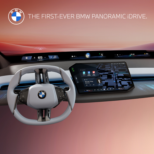 De allereerste BMW Panoramic iDrive