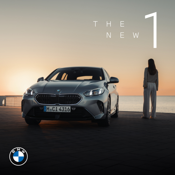 De nieuwe 1 Serie - nu met BMW Iconic Glow.