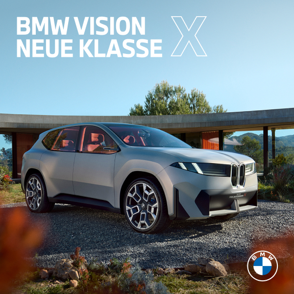 MEER RIJPLEZIER? BMW VISION NEUE KLASSE X.