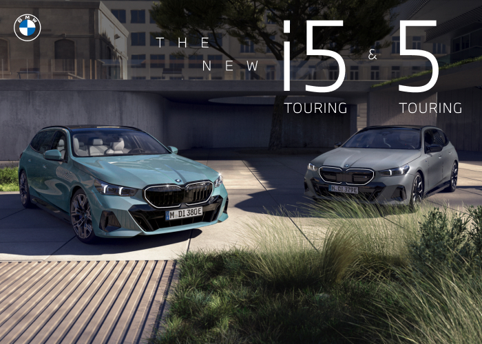 DE NIEUWE BMW 5 SERIE TOURING:<br>DE VEELZIJDIGE ATLEET.
