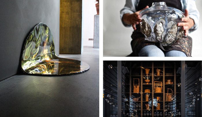 DRIE KUNSTENARESSEN.