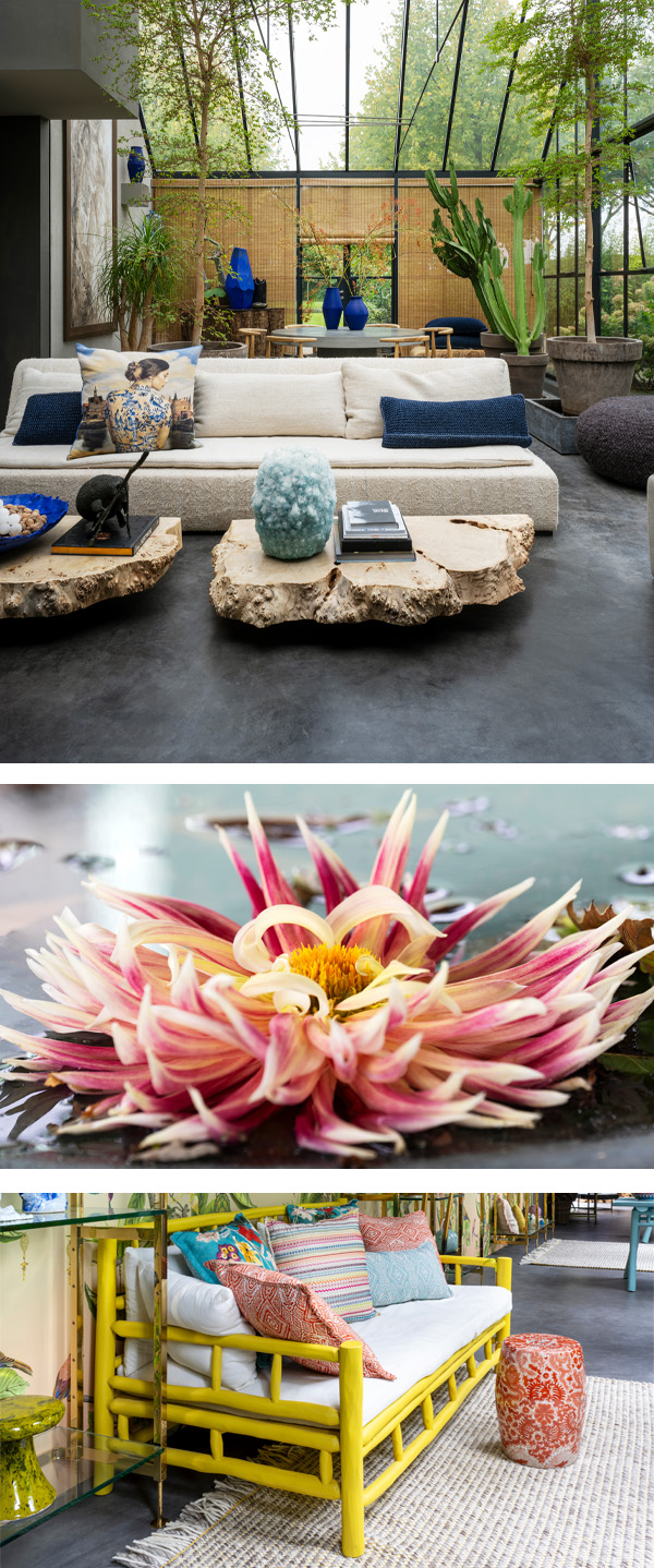 Verrassende eigentijdse culinaire omlijsting.