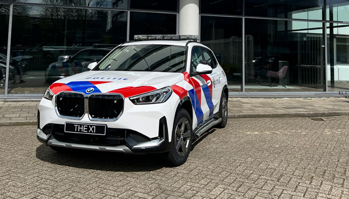 BMW X1 VOOR DE POLITIE.