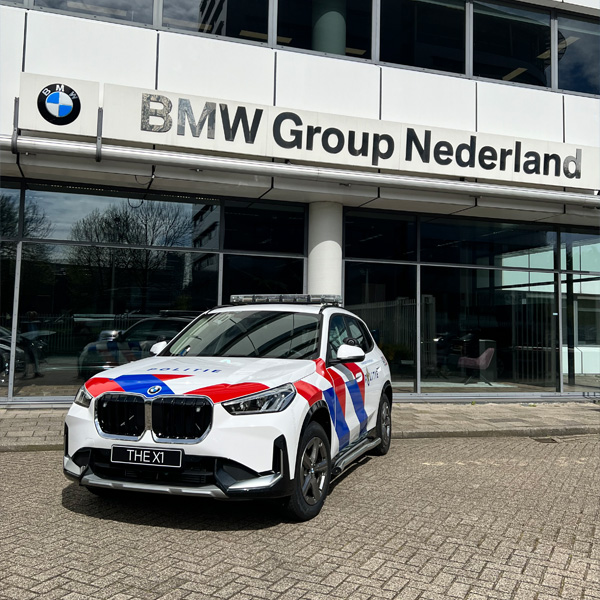 BMW X1 VOOR DE POLITIE.