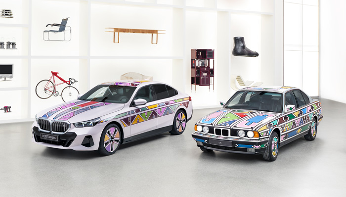 GEEN STILLEVEN: DE BMW i5 FLOW NOSTOKANA.