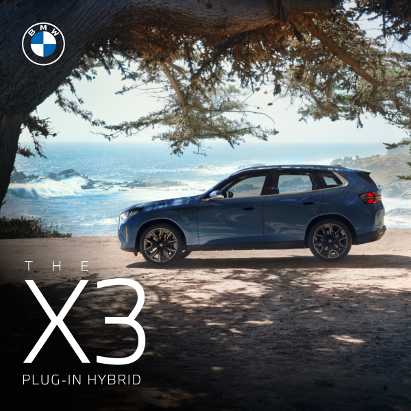 De nieuwe X3 Plug-in Hybride. Het avontuur roept.
