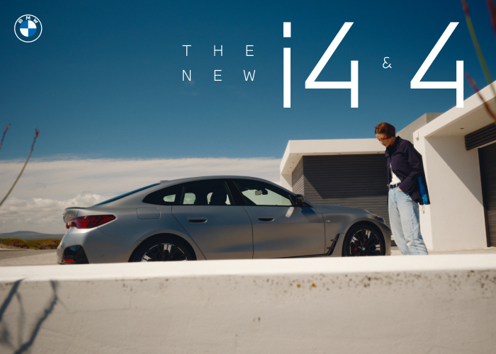 sportieve BMW i4 en 4 Serie Gran Coupé