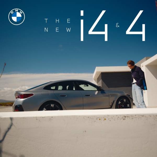 sportieve BMW i4 en 4 Serie Gran Coupé