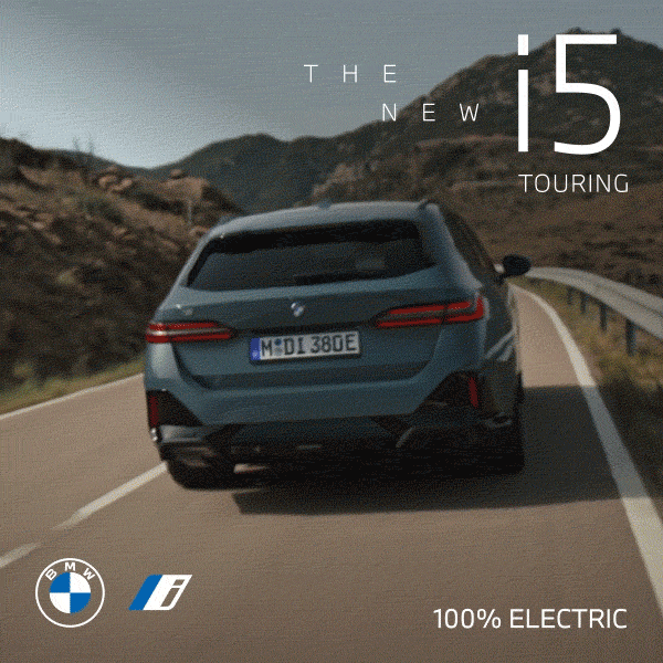 MAAK EEN PROEFRIT IN DE NIEUWE BMW i5 TOURING.