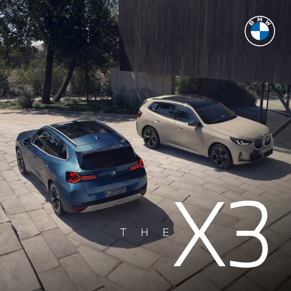 De BMW X3 – klaar voor magische momenten.