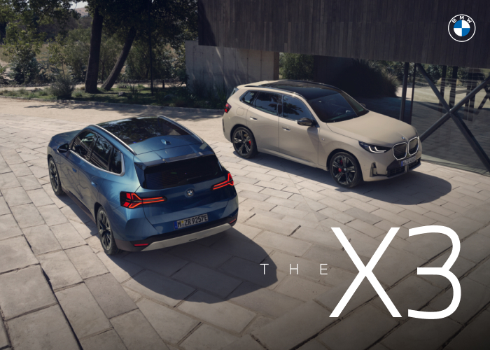 De BMW X3 – klaar voor magische momenten.