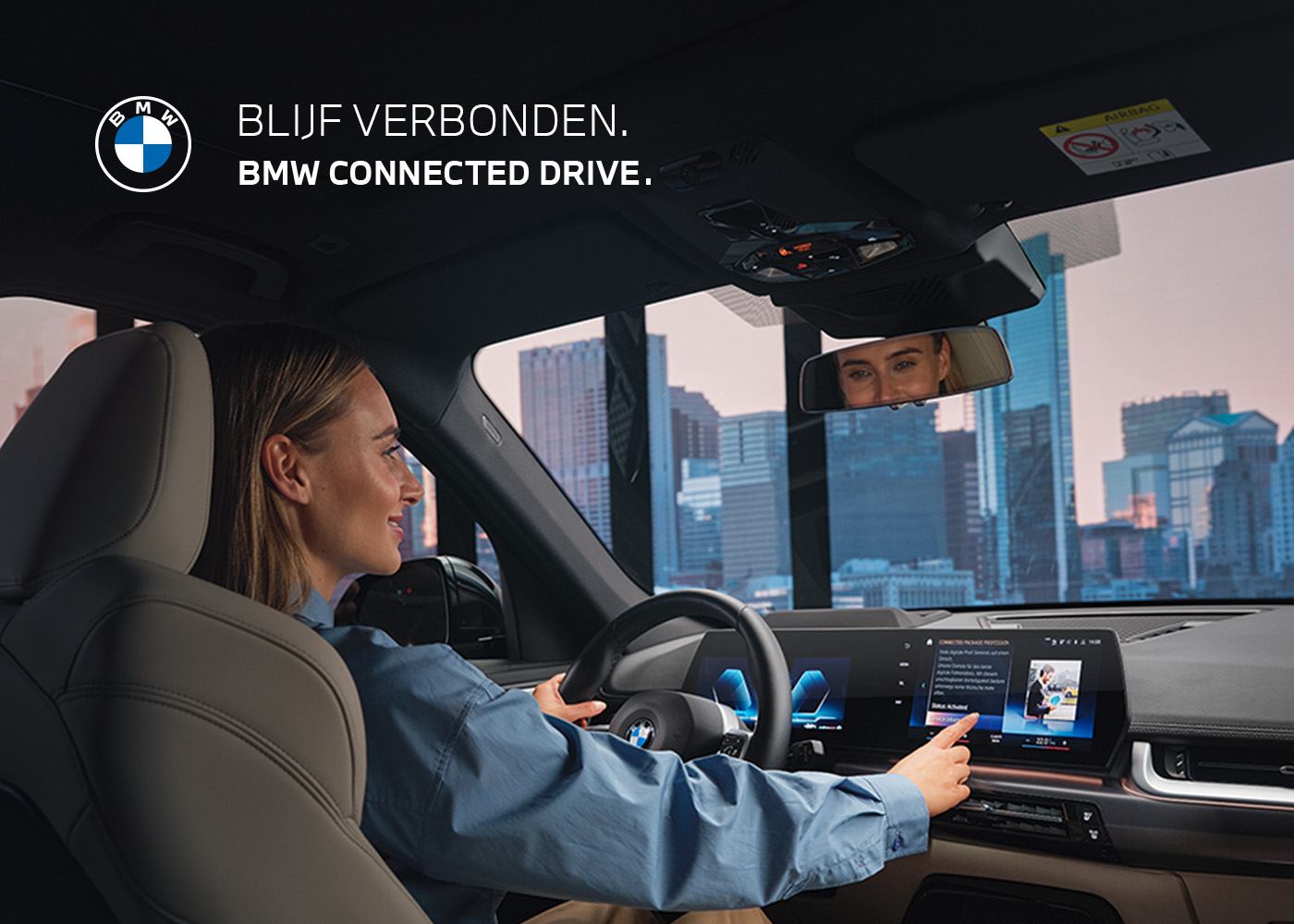 BLIJF VERBONDEN. BMW CONNECTED DRIVE.