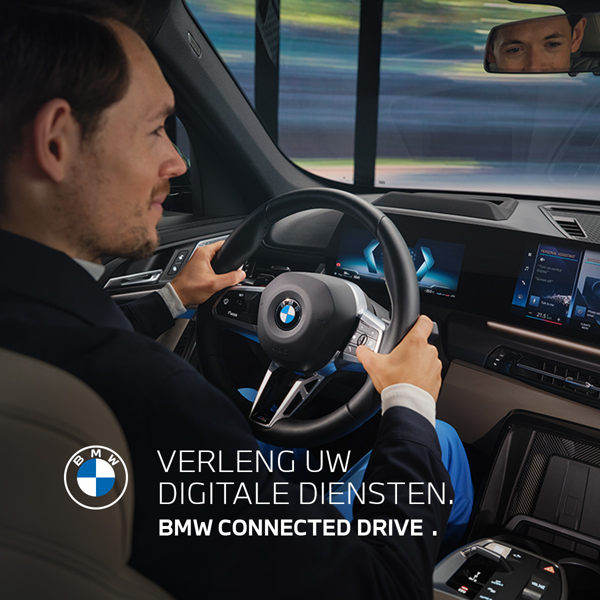 VERLENG UW DIGITALE DIENSTEN. BMW CONNECTED DRIVE.