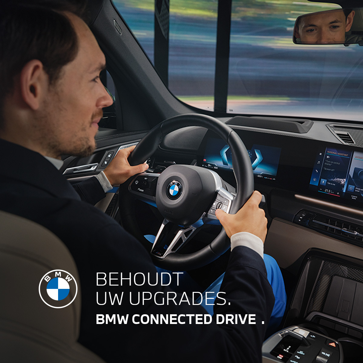 BEHOUDT UW UPGRADES. BMW CONNECTED DRIVE.